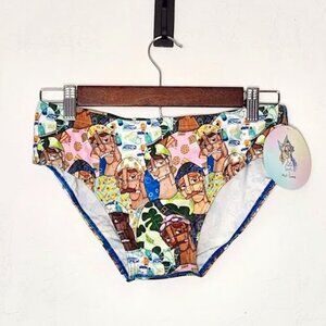 Sporti x Mat Chavez Limited Edition Brief Swimsuit Size 34